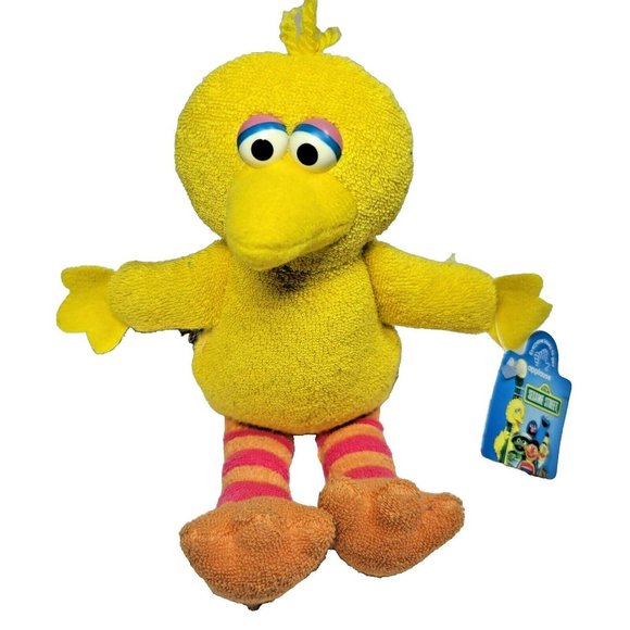 Applause Other - Vintage NWT Sesame Street 8" Big Bird Water Buddy Plush Toy 1993 Applause